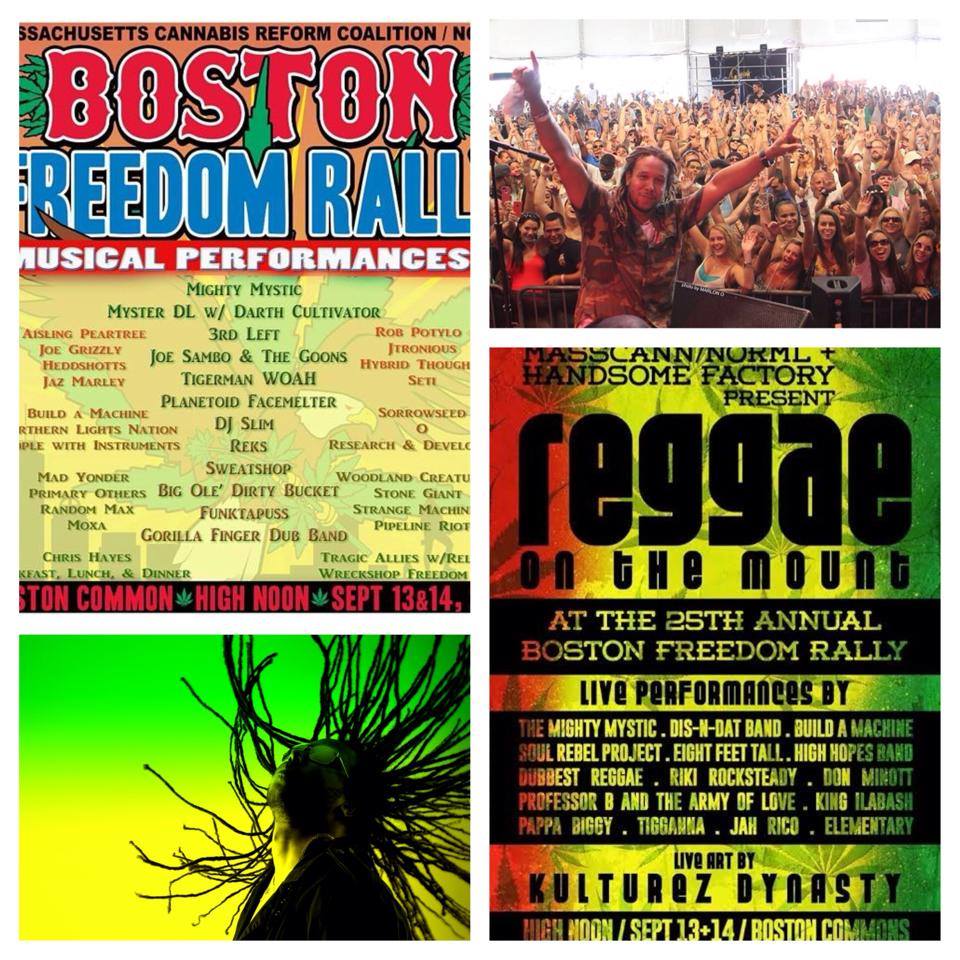 Mighty Mystic to headline “Reggae on the Mount” at Boston Freedom Rally