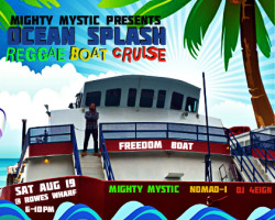 Mighty Mystic Reggae Boat Cruise at Rowes Wharf Boston SAT AUG 19