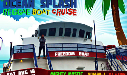 Mighty Mystic Reggae Boat Cruise at Rowes Wharf Boston SAT AUG 19