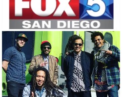 Mighty Mystic charms the FOX 5 San Diego Morning show with his electric reggae vibes!