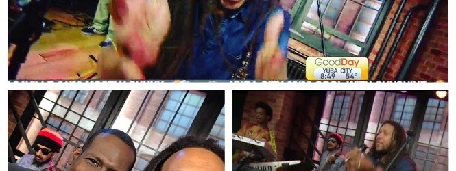 Mighty Mystic brings roots rock reggae to “Good Day Sacremento” CBS Live TV show.