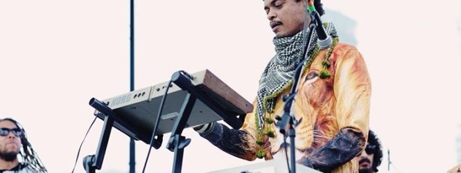 Mighty Mystic “Waking up the Crowd” at Austin Reggae Fest